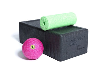 Blackroll BLOCK SET Zwart, Groen, Roze