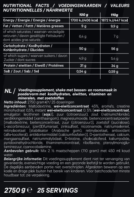 Empose Nutrition Lean Mass Gainer - 2750 gr