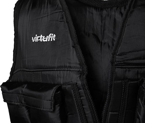VirtuFit Verstelbaar Gewichtsvest Pro - 10 kg - Zwart